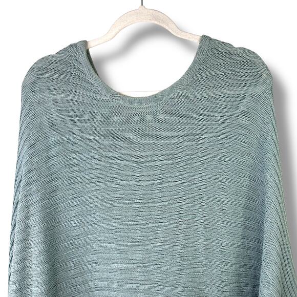 Free People Beach Swaying Palm Imogene Knit Oversized Lounge Sweater Medium - Picture 4 of 8